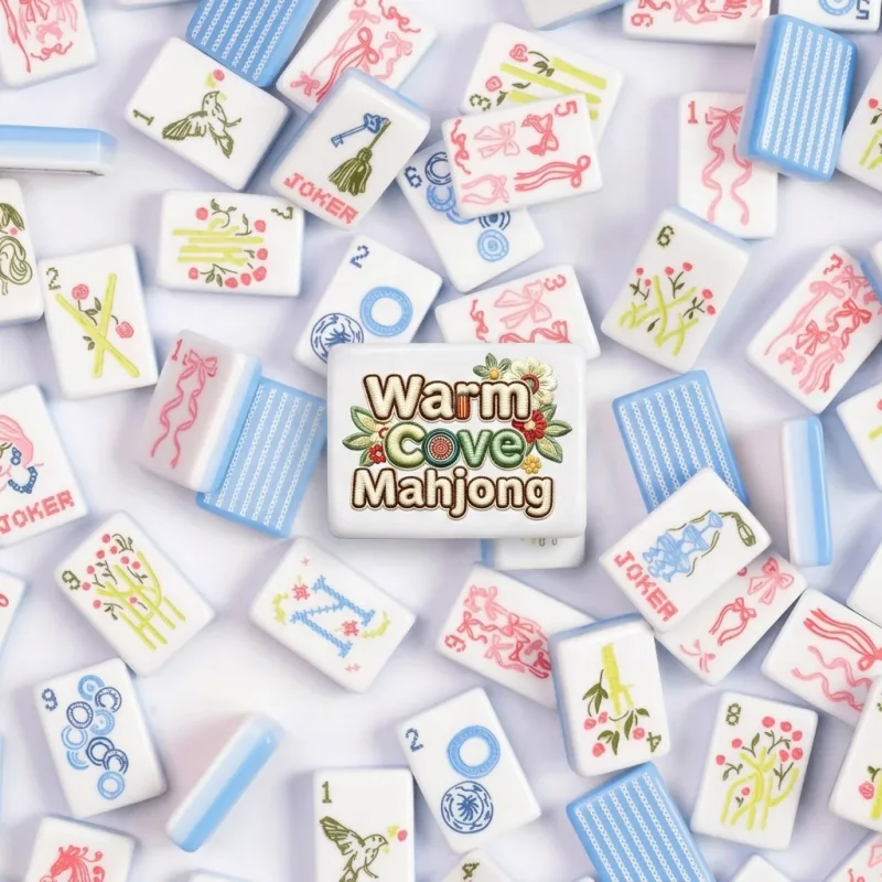 Miss Darling Acrylic American Mahjong Set – 3-layer design by Warmcove